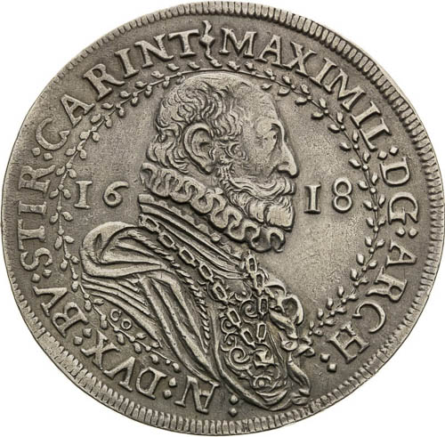 Thaler 1618 - front