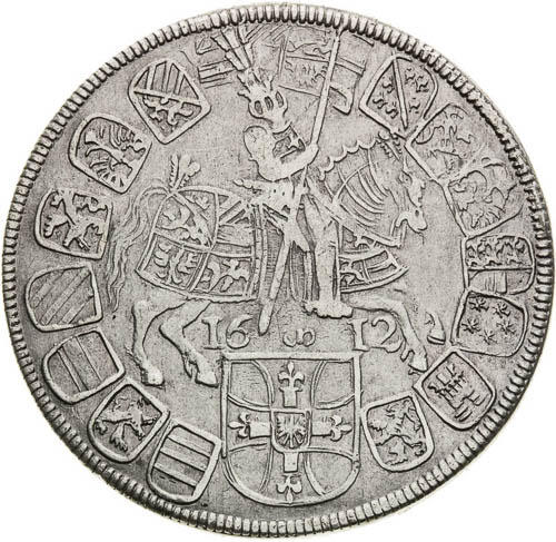 1/2 Thaler 1612 - back