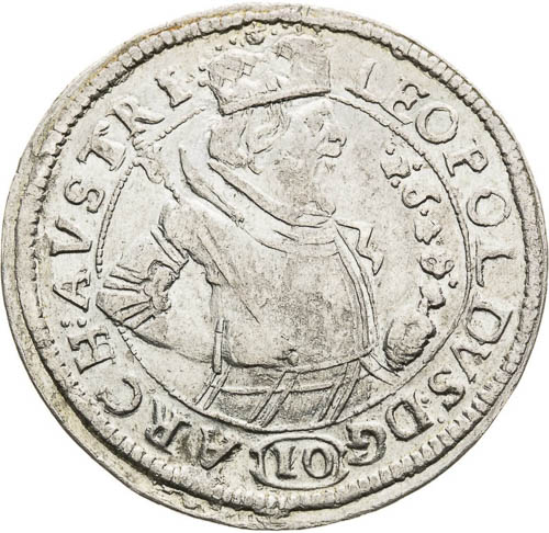 10 Kreutzer 1628 - front