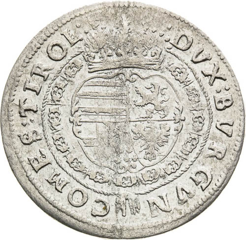 10 Kreutzer 1630 - back