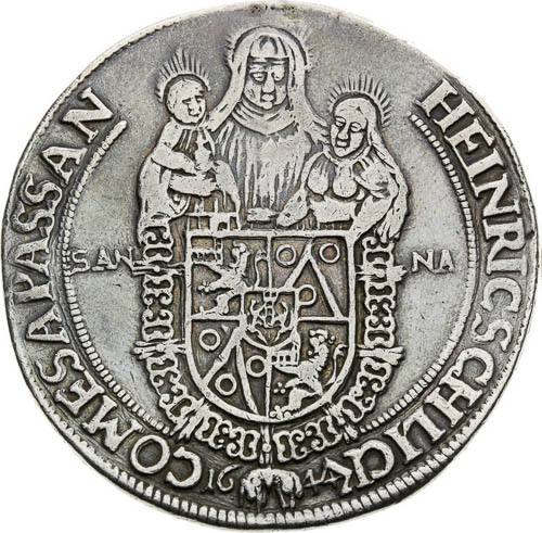 Thaler 1644 - front