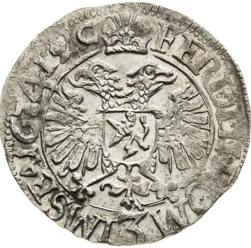 3 Kreutzer 1634 - back