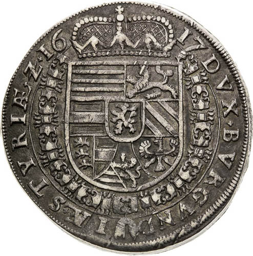 Thaler 1617 - back