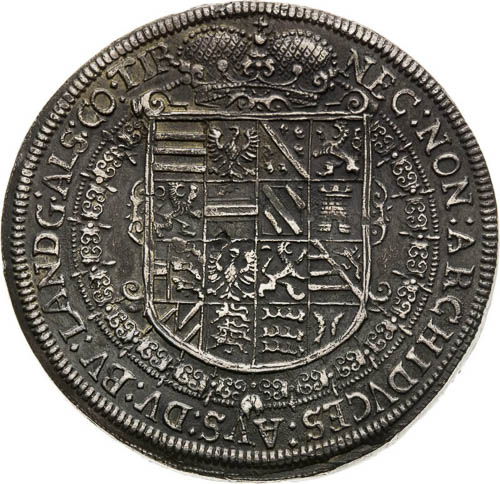 Thaler 1621 - back