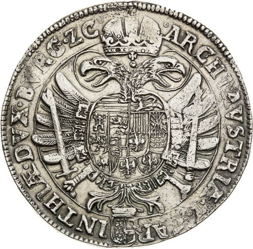 Thaler 1621 - back