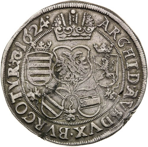 Thaler 1624 - back