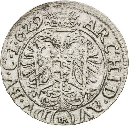 3 Kreutzer 1629 - back
