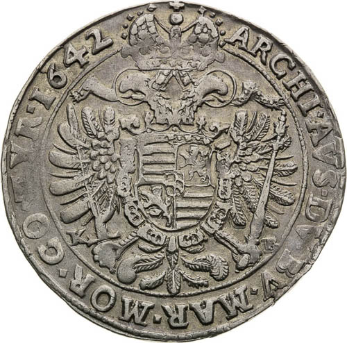 1/2 Tolar 1642 - revers