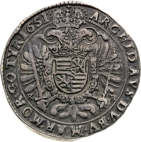 1/2 Tolar 1651 - revers