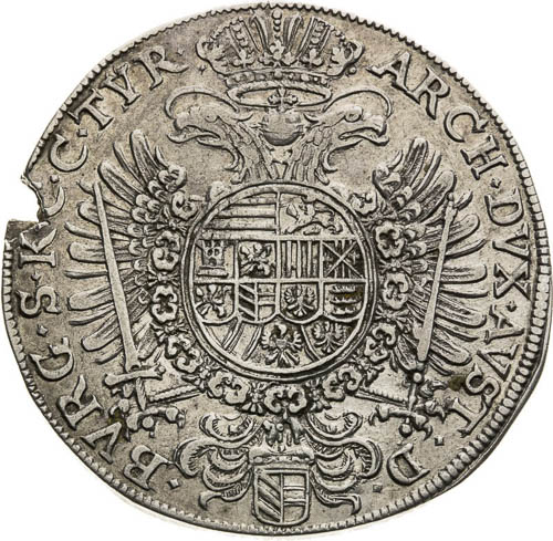 1/2 Tolar 1657 - revers