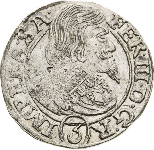 3 Krejcar 1639 - avers