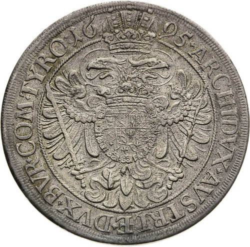 Thaler 1695 - back