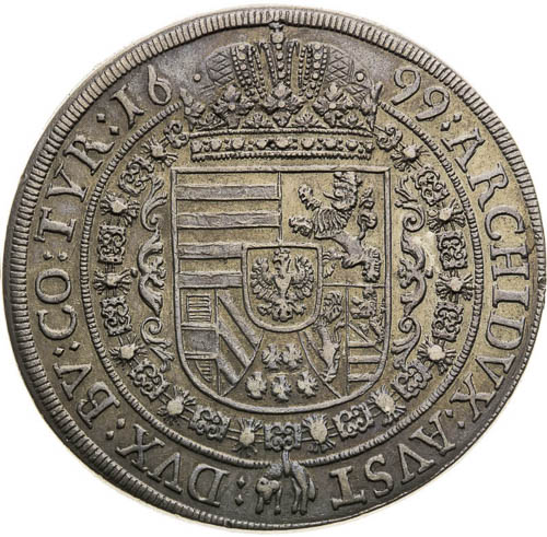 Thaler 1699 - back