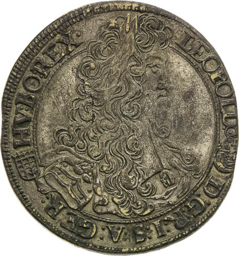 1/2 Thaler 1701 - front