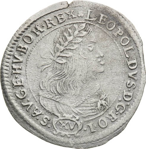XV Kreutzer 1661 - front