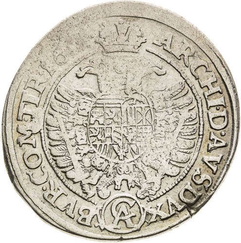 XV Kreutzer 1661 - back