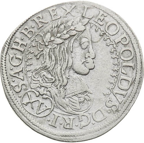 XV Kreutzer 1662 - front