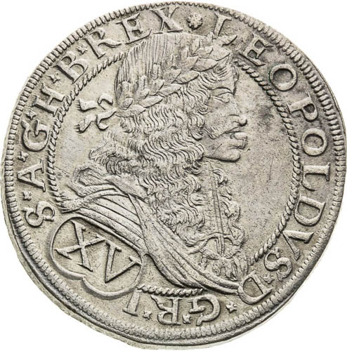 XV Kreutzer 1675 - front