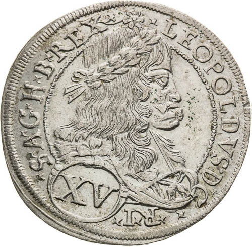 XV Kreutzer 1676 - front