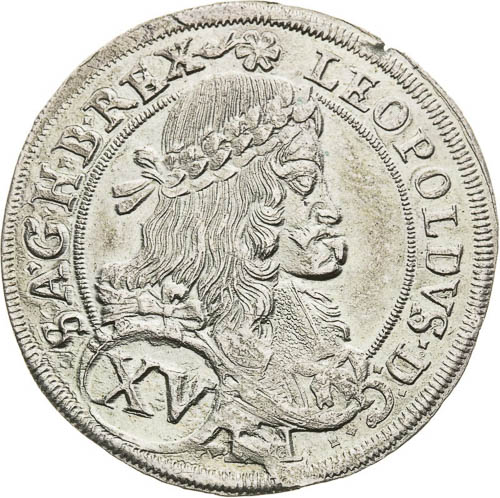XV Kreutzer 1678 - front