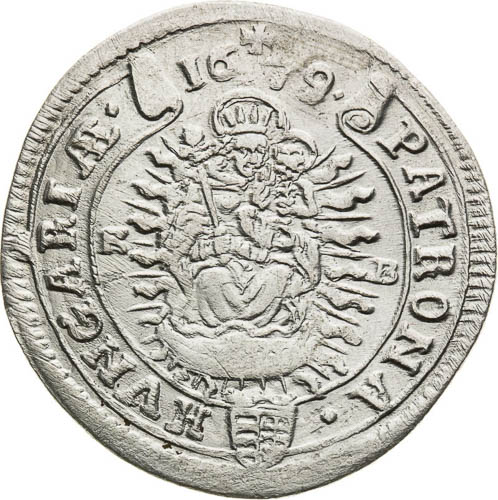 XV Kreutzer 1679 - back