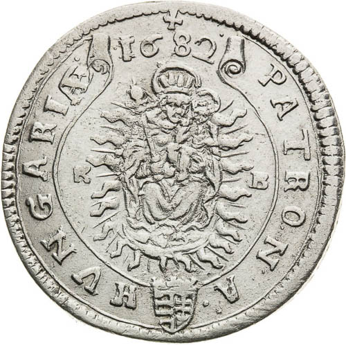 XV Kreutzer 1682 - back