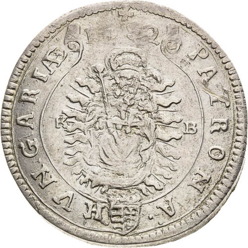 XV Kreutzer 1682 - back
