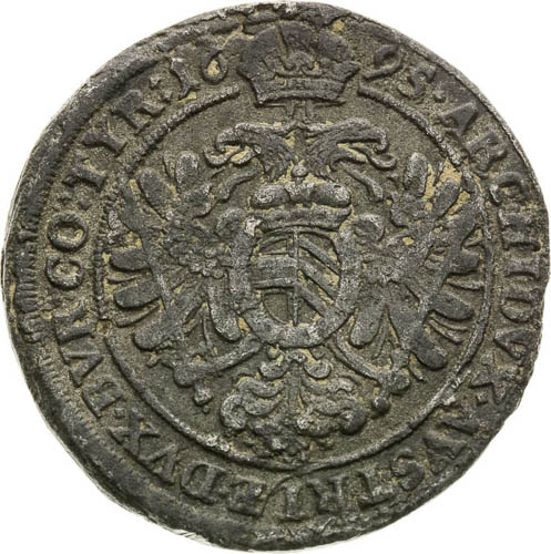 XV Kreutzer 1696 - back