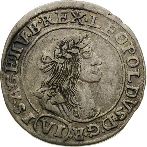 VI Kreutzer 1671 - front