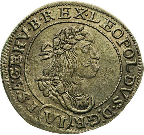 VI Kreutzer 1673 - front