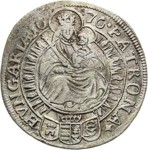 VI Kreutzer 1676 - back