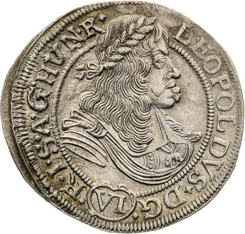 VI Kreutzer 1676 - front