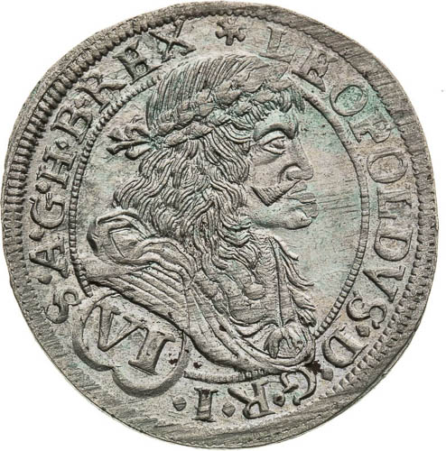 VI Kreutzer 1676 - front