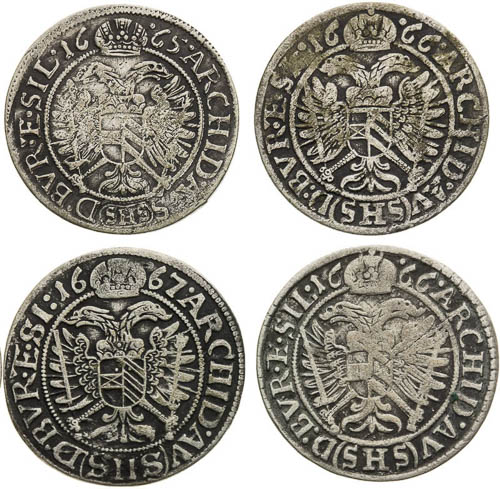3 Kreutzer (4 pcs) - back