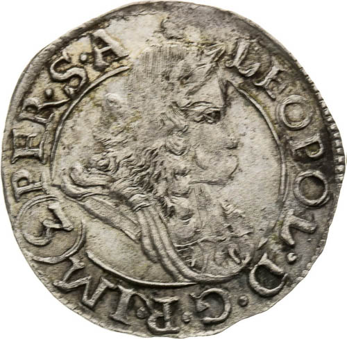 3 Kreutzer 1690 - front