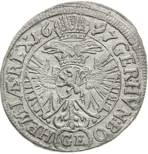3 Kreutzer 1697 - back