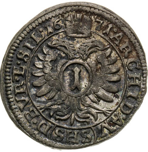 Kreutzer 1671 - back