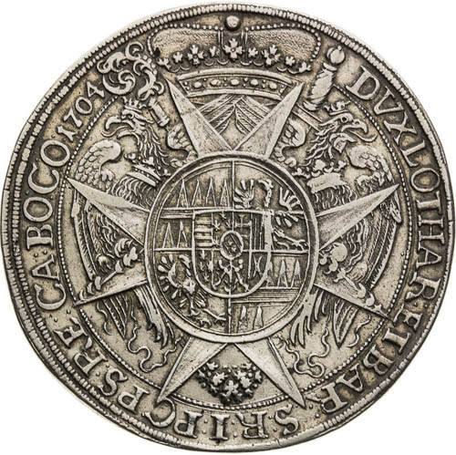 Thaler 1704 - back