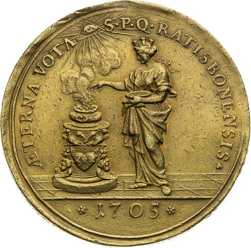 Medal 1705 - back