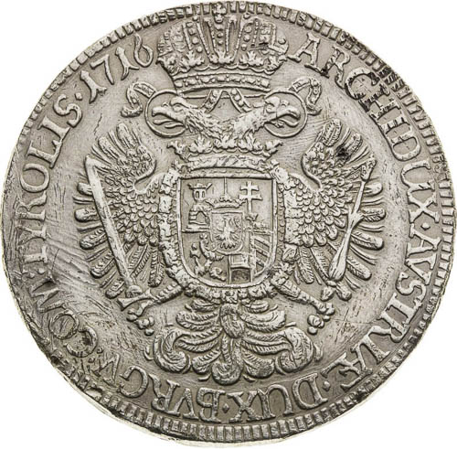 Tolar 1716 - revers