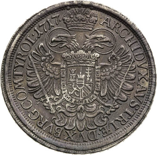 Thaler 1717 - back