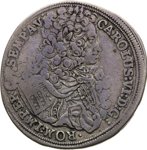 1/2 Thaler 1712 - front