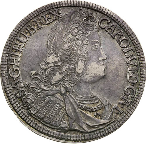 1/2 Thaler 1724 - front