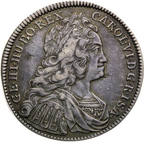 1/2 Thaler 1733 - front