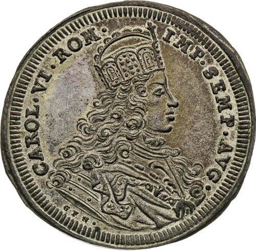 Silver Token 1712 - front
