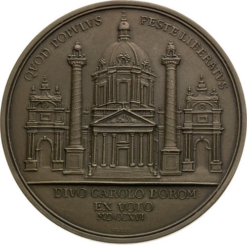 Bronze Medal 1716/1914 - back