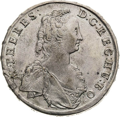 Thaler 1745 - front