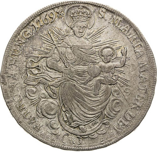 Thaler 1769 - back