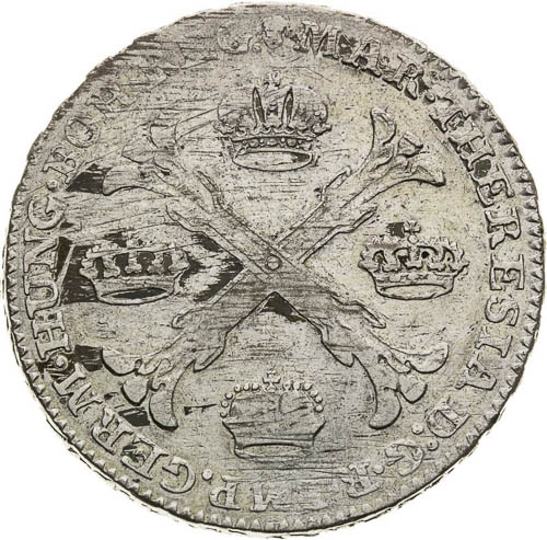 Thaler 1771 - back