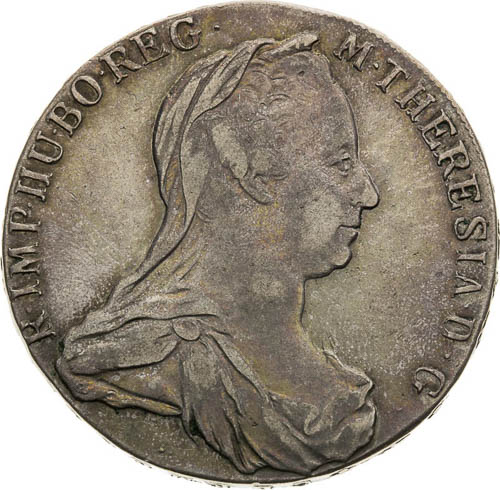Thaler 1780 - front